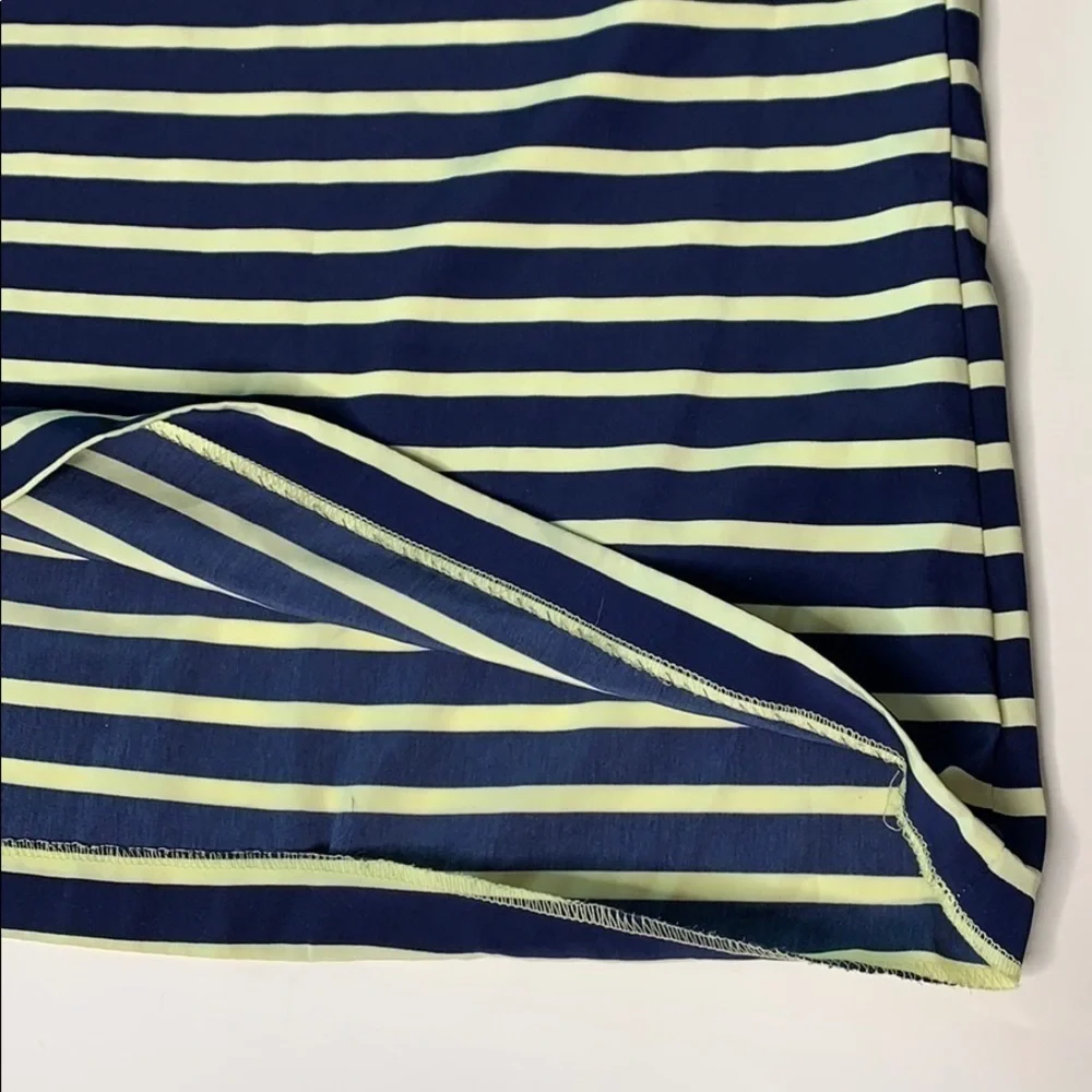 Forever 21 stripe tank top size small women’s green / navy - Picture 5 of 8